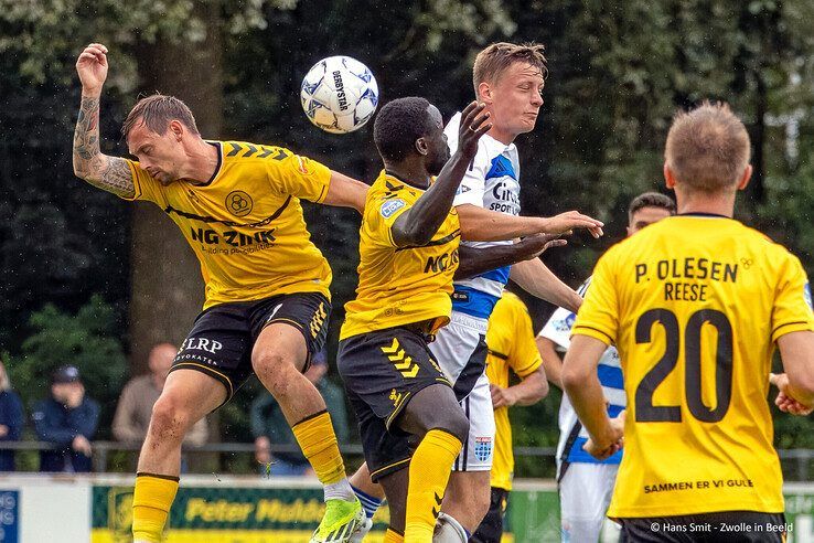 In beeld: PEC Zwolle verliest oefenduel van Horsens - Foto: Hans Smit