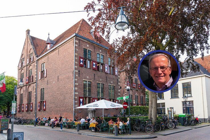 Ik zou naar de Handelsschool, toen gevestigd in Het Refter op het Bethlehemsekerkplein. - Foto: Peter Denekamp