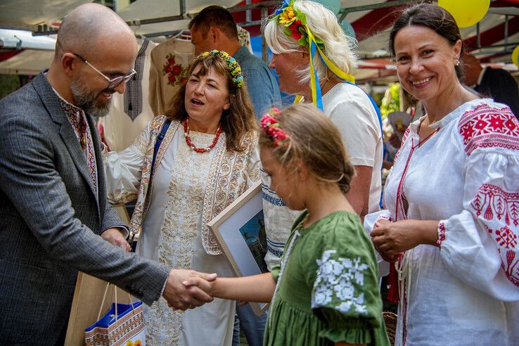 Oekraïners vieren dit weekend Onafhankelijkheidsdag in Zwolle - Foto: Obbe Bakker