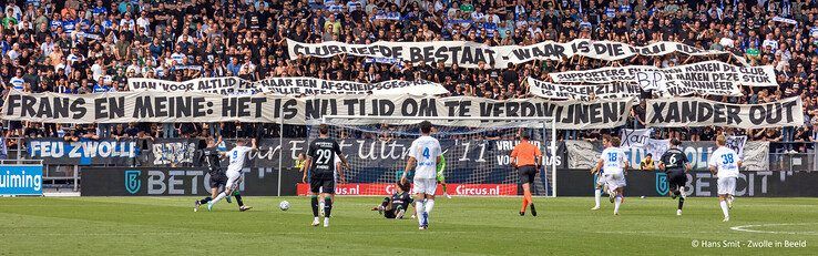 In beeld: PEC Zwolle kansloos tegen Feyenoord - Foto: Hans Smit