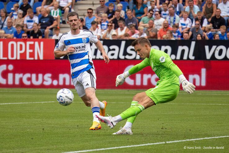 In beeld: PEC Zwolle kansloos tegen Feyenoord - Foto: Hans Smit