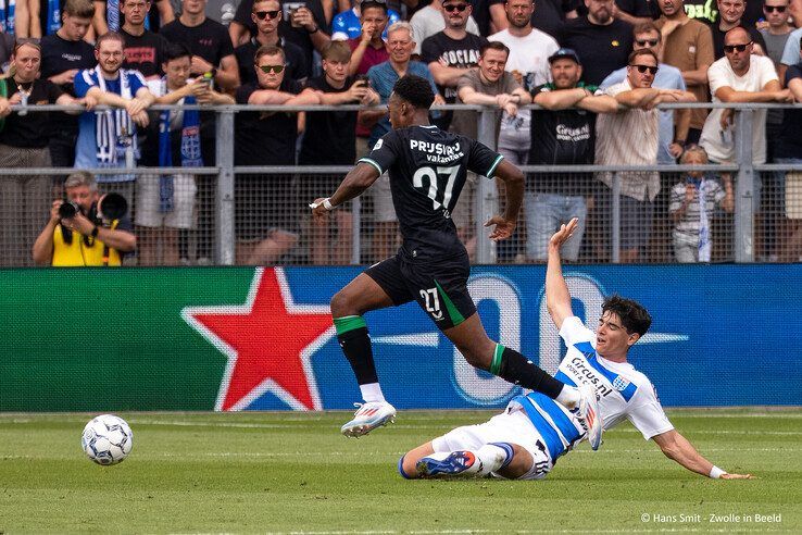 In beeld: PEC Zwolle kansloos tegen Feyenoord - Foto: Hans Smit