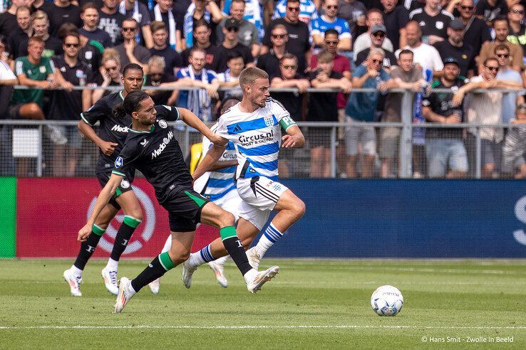 In beeld: PEC Zwolle kansloos tegen Feyenoord - Foto: Hans Smit