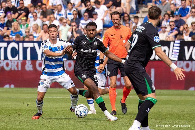 In beeld: PEC Zwolle kansloos tegen Feyenoord - Foto: Hans Smit