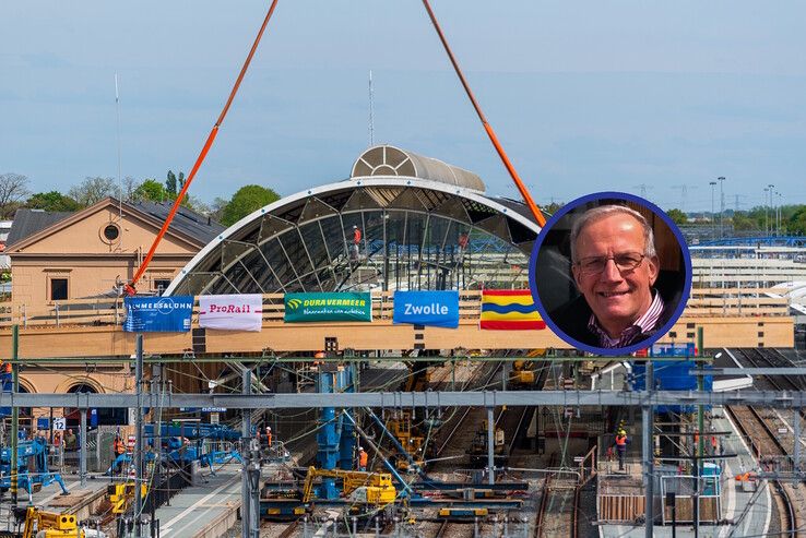 Het lijkt er sterk op dat wethouder Gerdien Rots de Zwolse geschiedenis in wil gaan met de erenaam 'bruggenbouwer'. - Foto: Peter Denekamp