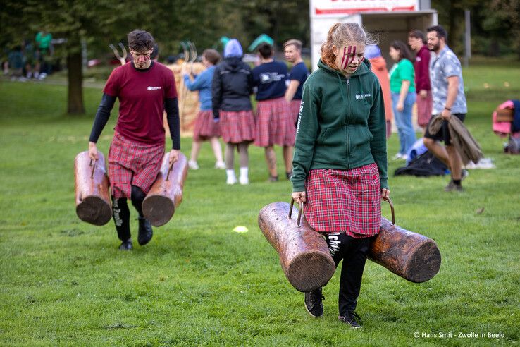 In beeld: 20e editie van de Highlandgames in Zwolle - Foto: Hans Smit