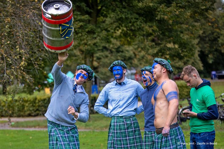 In beeld: 20e editie van de Highlandgames in Zwolle - Foto: Hans Smit