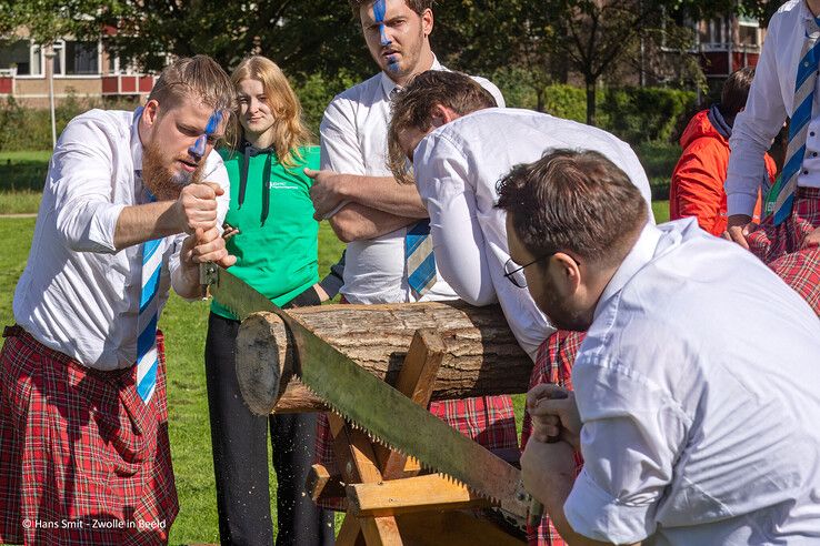 In beeld: 20e editie van de Highlandgames in Zwolle - Foto: Hans Smit