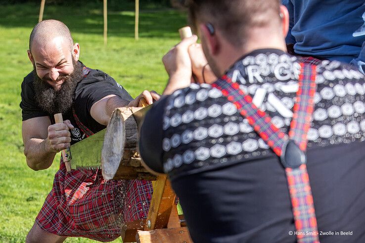 In beeld: 20e editie van de Highlandgames in Zwolle - Foto: Hans Smit