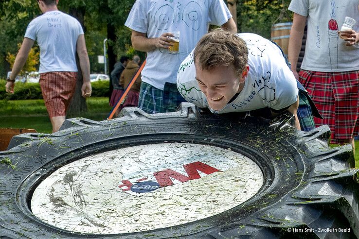 In beeld: 20e editie van de Highlandgames in Zwolle - Foto: Hans Smit