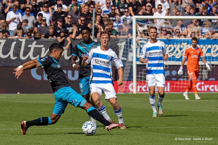 In beeld: PEC Zwolle pakt eerste punten van seizoen tegen Heracles - Foto: Hans Smit