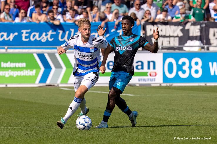 In beeld: PEC Zwolle pakt eerste punten van seizoen tegen Heracles - Foto: Hans Smit