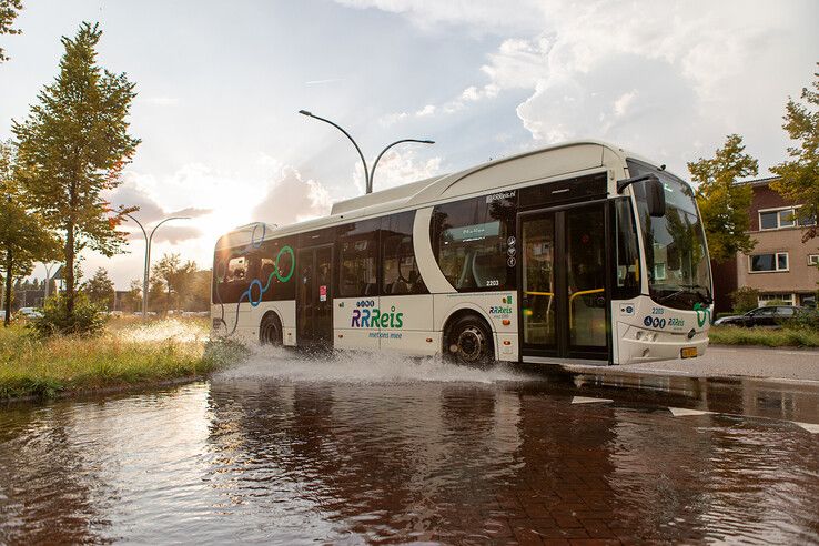 In Stadshagen kwamen wegen blank te staan. - Foto: Ruben Meinten