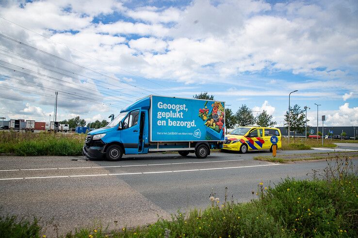 Dubbele aanrijding in Hessenpoort - Foto: Hugo Janssen