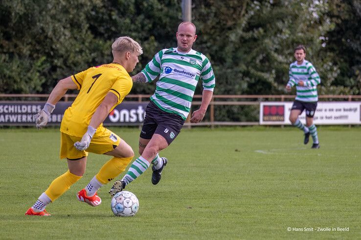 In beeld: Zwolsche Boys delft onderspit tegen Berkum 2 - Foto: Hans Smit