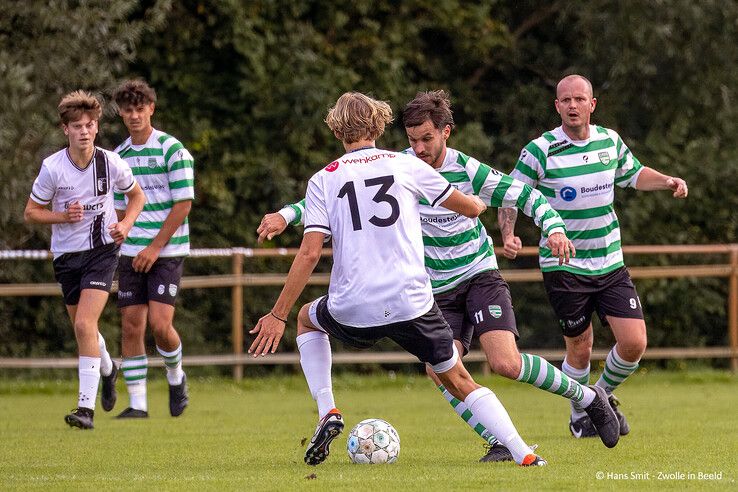 In beeld: Zwolsche Boys delft onderspit tegen Berkum 2 - Foto: Hans Smit