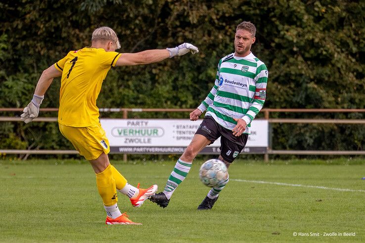 In beeld: Zwolsche Boys delft onderspit tegen Berkum 2 - Foto: Hans Smit