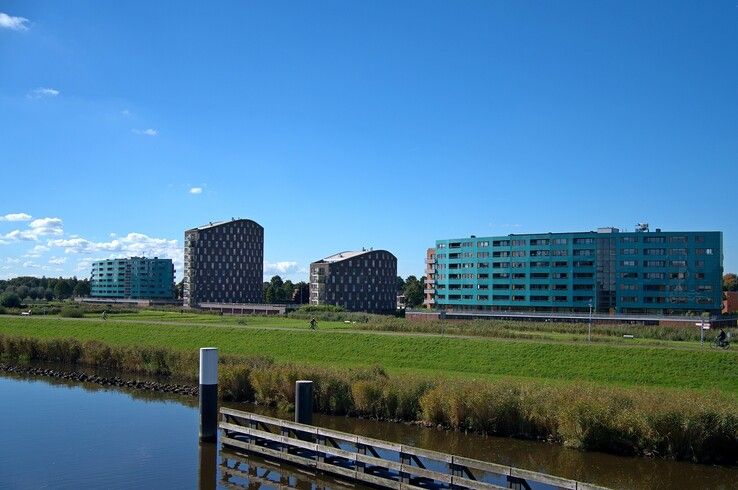 Zicht op Stadshagen. - Foto: Bob Koning