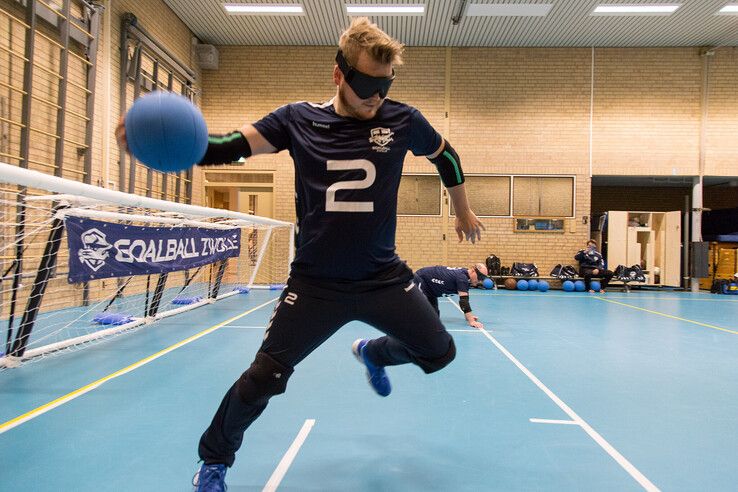 Goalball Zwolle - Foto: Fonds Gehandicaptensport