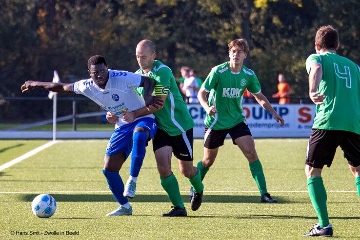 In beeld: HTC uitgeschakeld in eerste bekerronde, deze teams uit Zwolle bekeren wel verder - Foto: Hans Smit