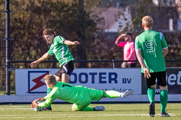 In beeld: HTC uitgeschakeld in eerste bekerronde, deze teams uit Zwolle bekeren wel verder - Foto: Hans Smit