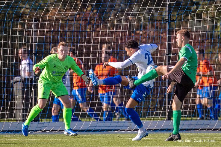 In beeld: HTC uitgeschakeld in eerste bekerronde, deze teams uit Zwolle bekeren wel verder - Foto: Hans Smit