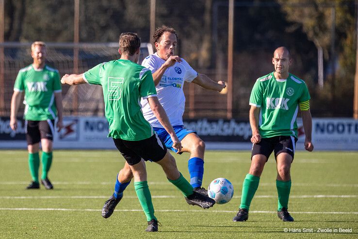 In beeld: HTC uitgeschakeld in eerste bekerronde, deze teams uit Zwolle bekeren wel verder - Foto: Hans Smit