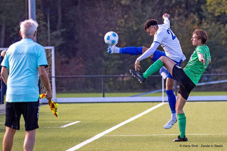 In beeld: HTC uitgeschakeld in eerste bekerronde, deze teams uit Zwolle bekeren wel verder - Foto: Hans Smit