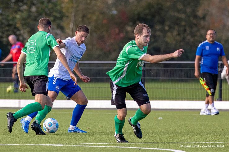 In beeld: HTC uitgeschakeld in eerste bekerronde, deze teams uit Zwolle bekeren wel verder - Foto: Hans Smit