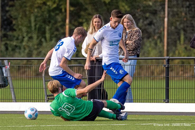 In beeld: HTC uitgeschakeld in eerste bekerronde, deze teams uit Zwolle bekeren wel verder - Foto: Hans Smit