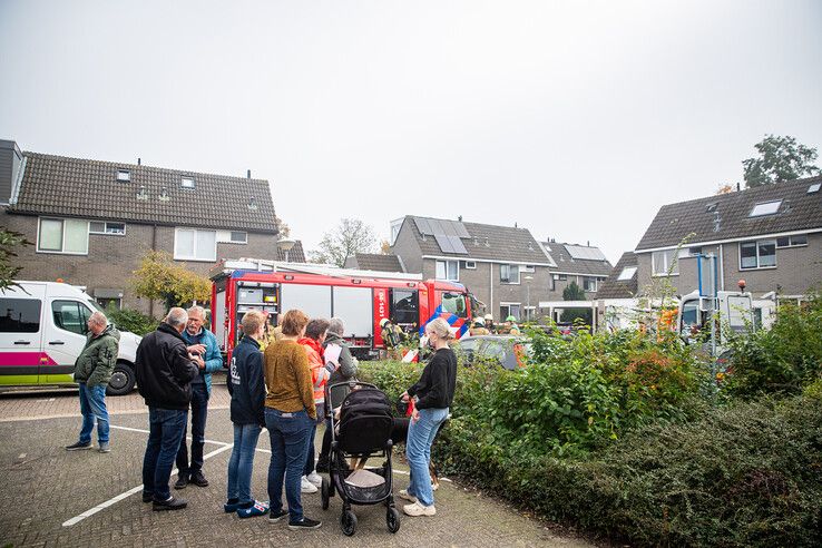 Kruipruimte van woning in Kampen komt vol gas te staan door lekkage - Foto: Hugo Janssen