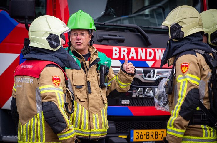 Kruipruimte van woning in Kampen komt vol gas te staan door lekkage - Foto: Hugo Janssen