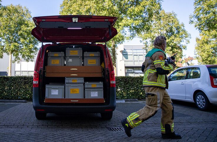 Meerdere medewerkers onwel bij bedrijf op Marslanden - Foto: Hugo Janssen