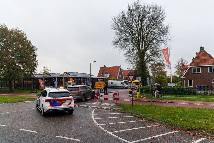 Een fietsster werd aangereden na een voorrangsfout van een automobilist. - Foto: Redactie 1Zwolle