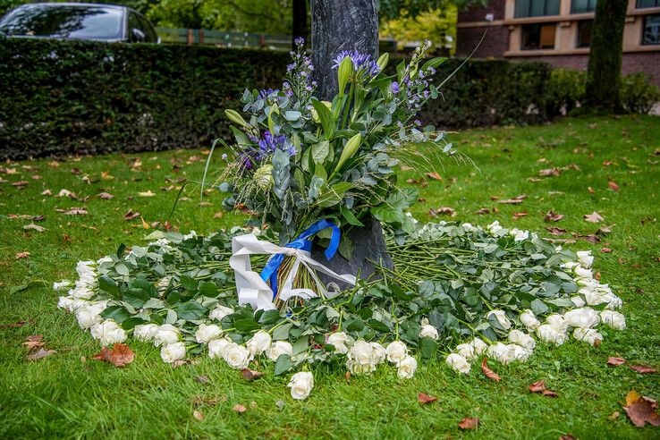 In beeld: Eerste grote deportatie Zwolse Joden herdacht - Foto: Obbe Bakker