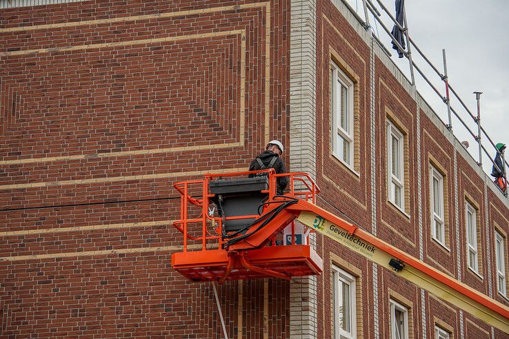 In beeld: Eerste Zwolse flexwoningen bijna klaar op campus Windesheim - Foto: Obbe Bakker