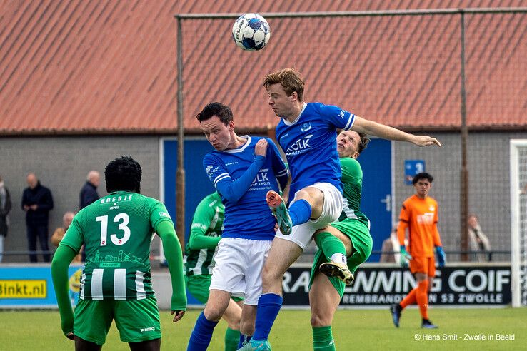 In beeld: WVF verslaat FC Meppel en behoudt tweede plek in competitie - Foto: Hans Smit