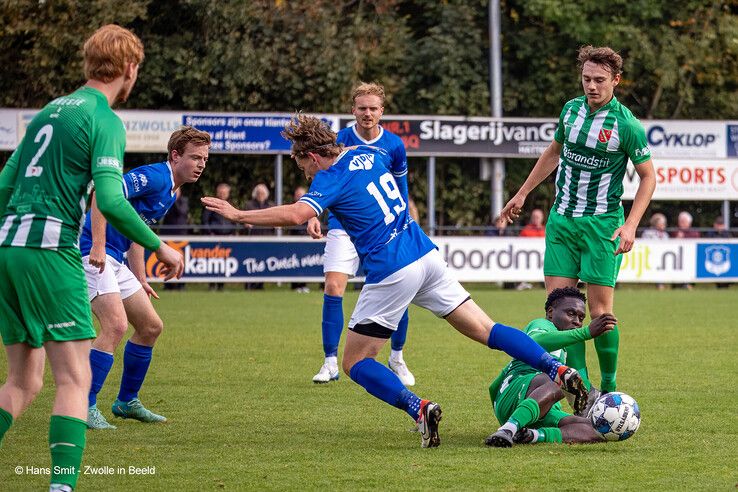 In beeld: WVF verslaat FC Meppel en behoudt tweede plek in competitie - Foto: Hans Smit