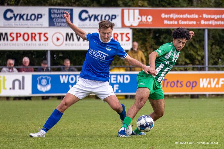 In beeld: WVF verslaat FC Meppel en behoudt tweede plek in competitie - Foto: Hans Smit