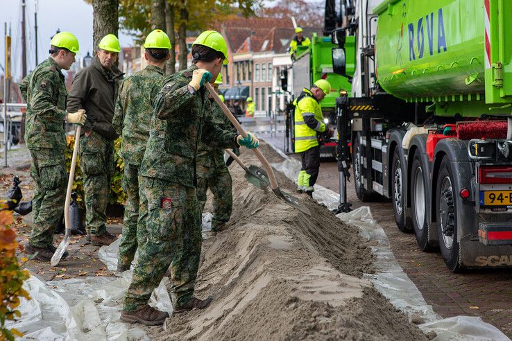 In beeld: Laat het hoge water maar komen, Zwolle houdt droge voeten - Foto: Ruben Meinten