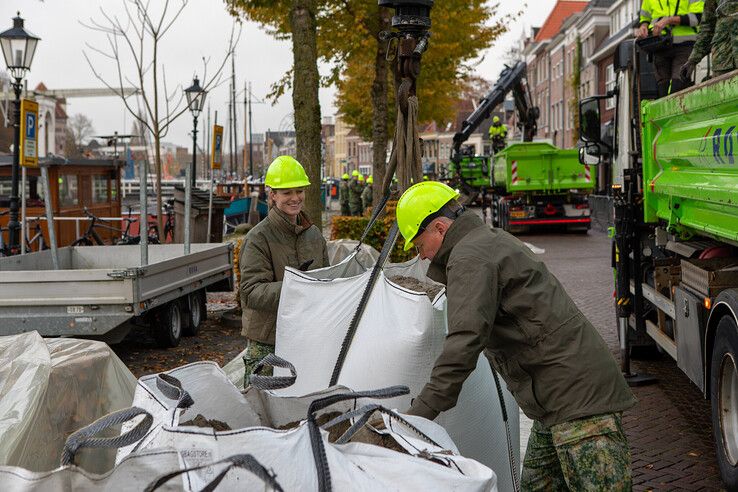 In beeld: Laat het hoge water maar komen, Zwolle houdt droge voeten - Foto: Ruben Meinten