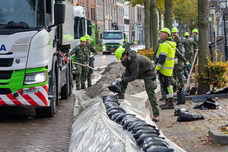 In beeld: Laat het hoge water maar komen, Zwolle houdt droge voeten - Foto: Ruben Meinten