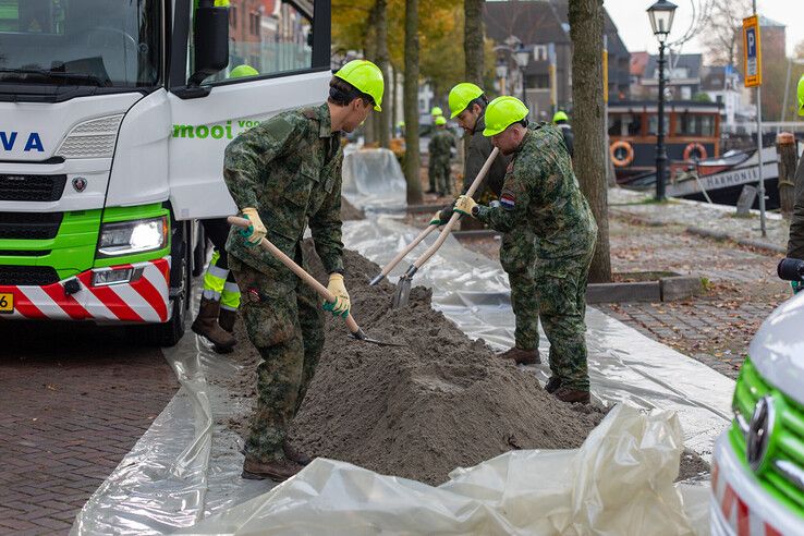 In beeld: Laat het hoge water maar komen, Zwolle houdt droge voeten - Foto: Ruben Meinten