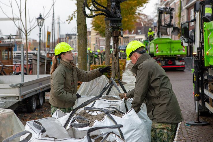 In beeld: Laat het hoge water maar komen, Zwolle houdt droge voeten - Foto: Ruben Meinten