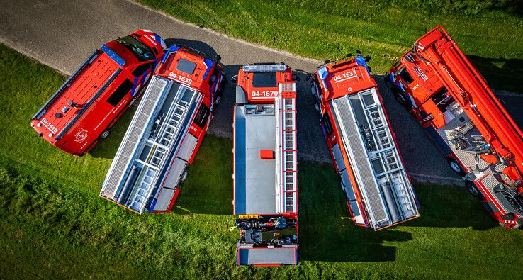 In beeld: Brandweer Zwolle toekomstbestendig met nieuwe en specialistische brandweerwagens - Foto: Hugo Janssen