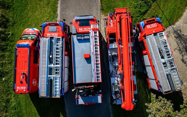 In beeld: Brandweer Zwolle toekomstbestendig met nieuwe en specialistische brandweerwagens - Foto: Hugo Janssen