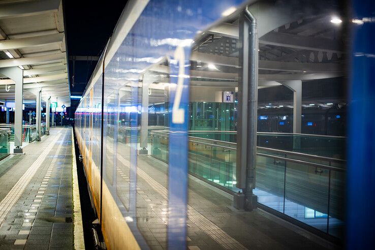 In beeld: Geen treinen in Noord-Oost Nederland door staking bij ProRail - Foto: Hugo Janssen