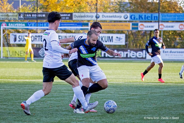 In beeld: Hekkensluiter KHC te sterk voor Berkum - Foto: Hans Smit