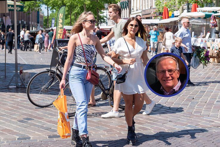 Als de winkels uit de binnenstad verdwijnen, wordt het er stiller en stiller. - Foto: Peter Denekamp