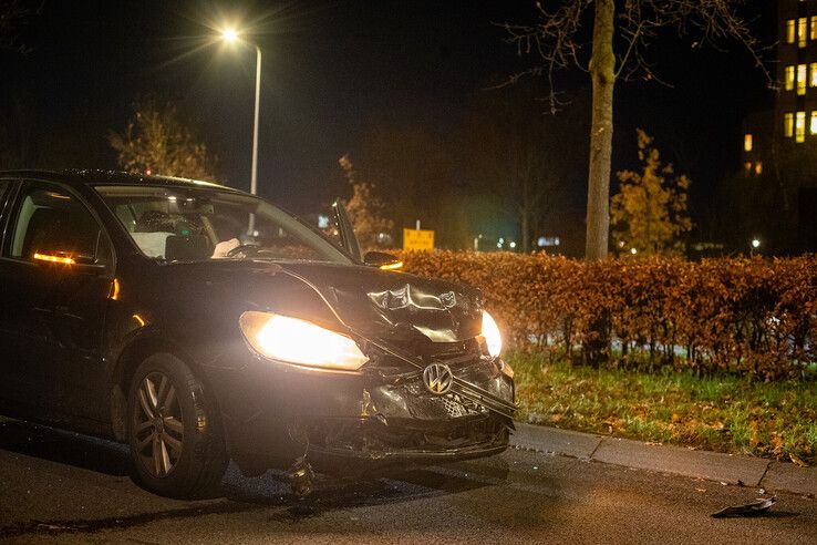 Gewonde bij kettingbotsing op Ceintuurbaan - Foto: Hugo Janssen